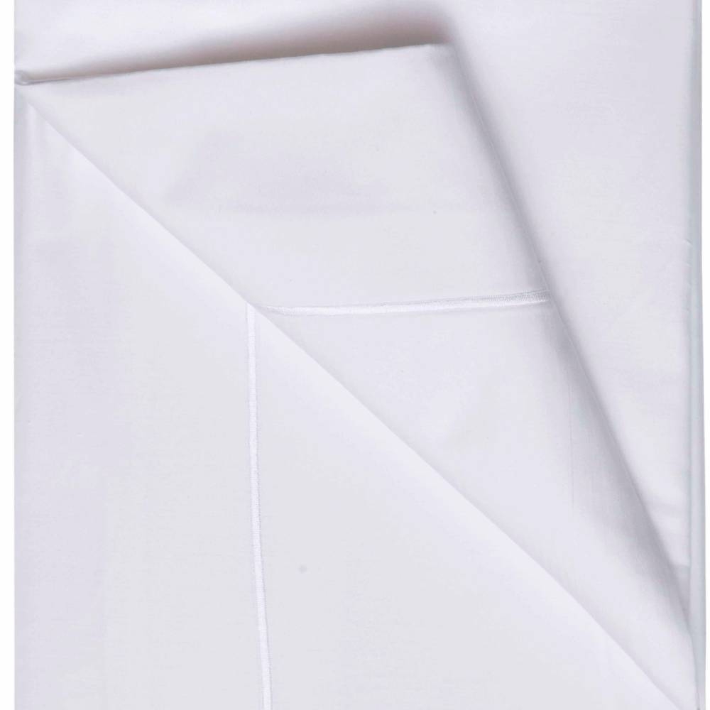 Belledorm 1000 Count Flat Sheet White - Glasswells