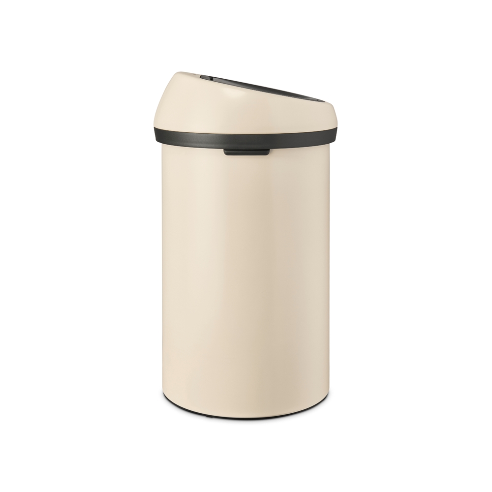 Brabantia Touch Bin 60L Soft Beige Glasswells