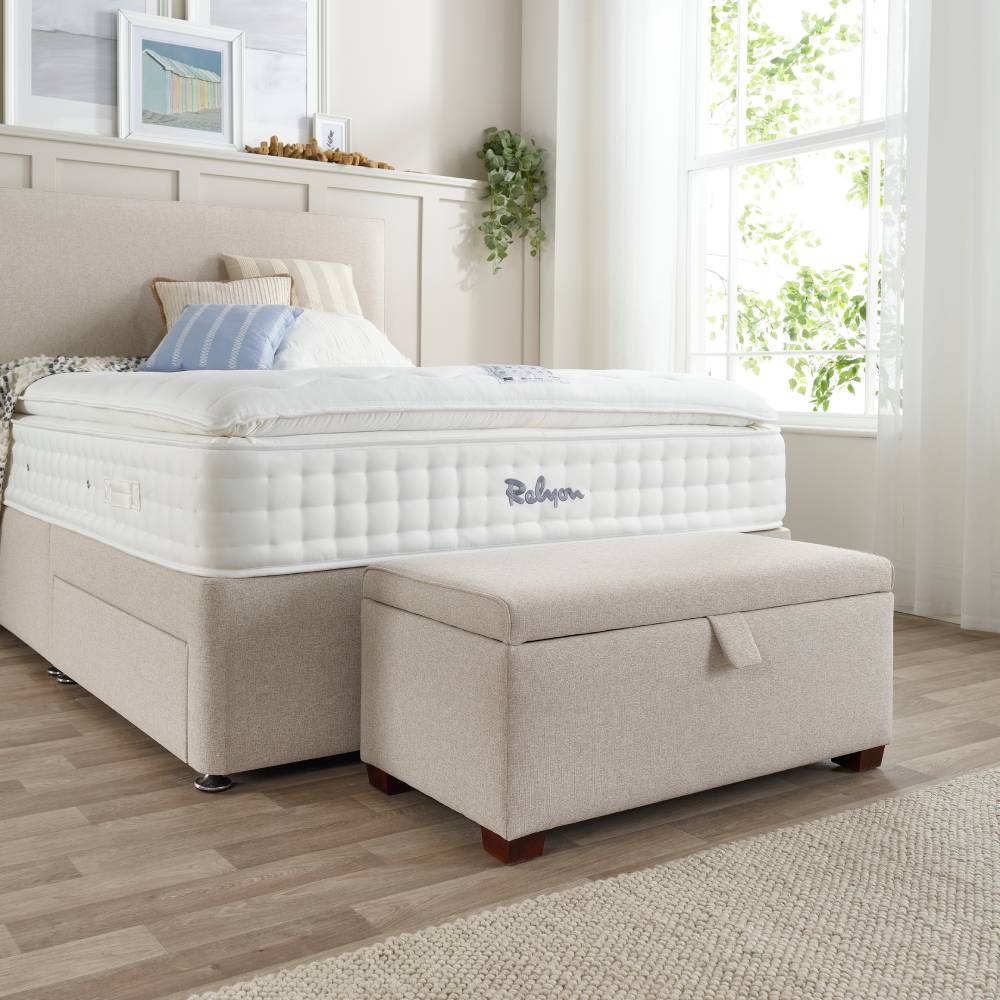 Relyon Upholstered Blanket Box Glasswells