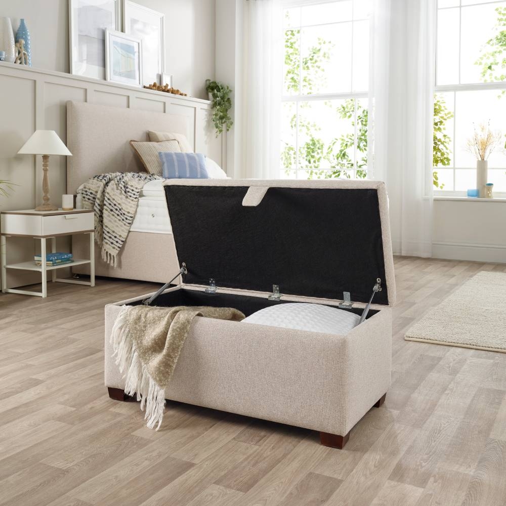 Relyon Upholstered Blanket Box Glasswells