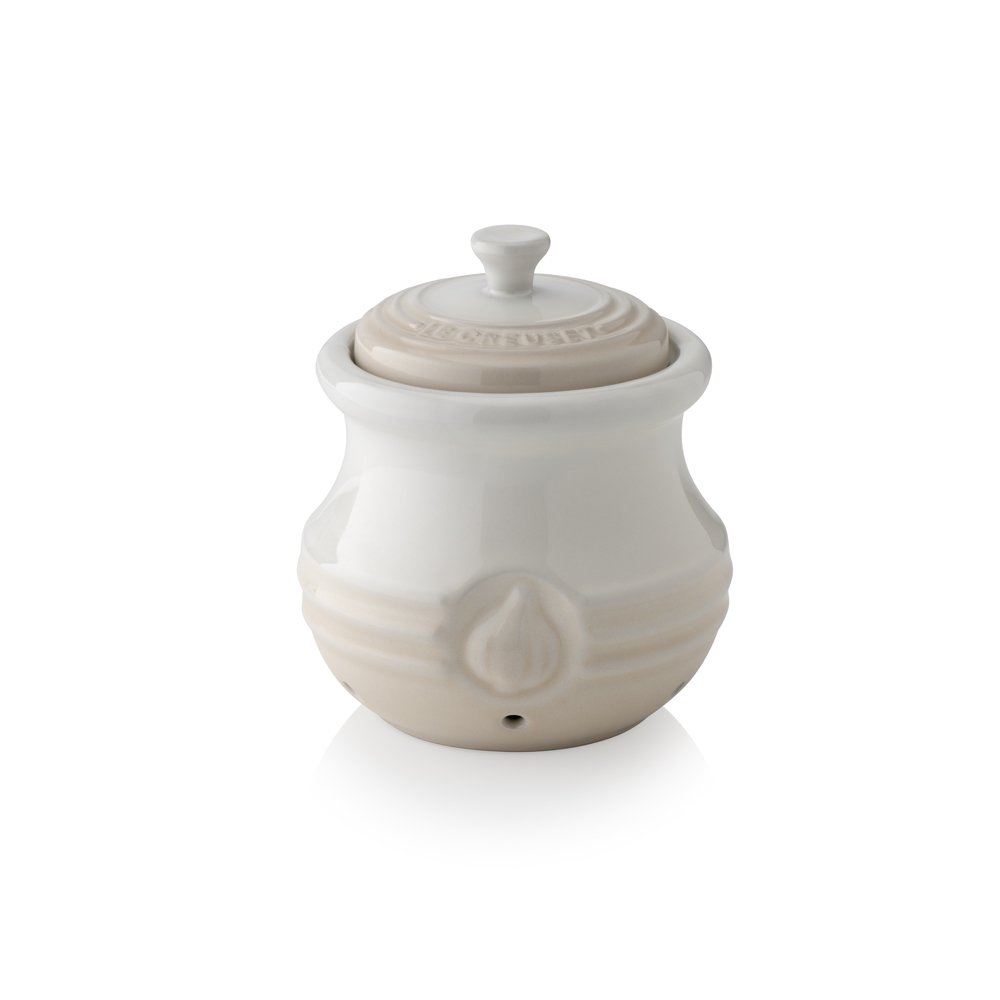 Le Creuset Garlic Keeper Meringue Glasswells