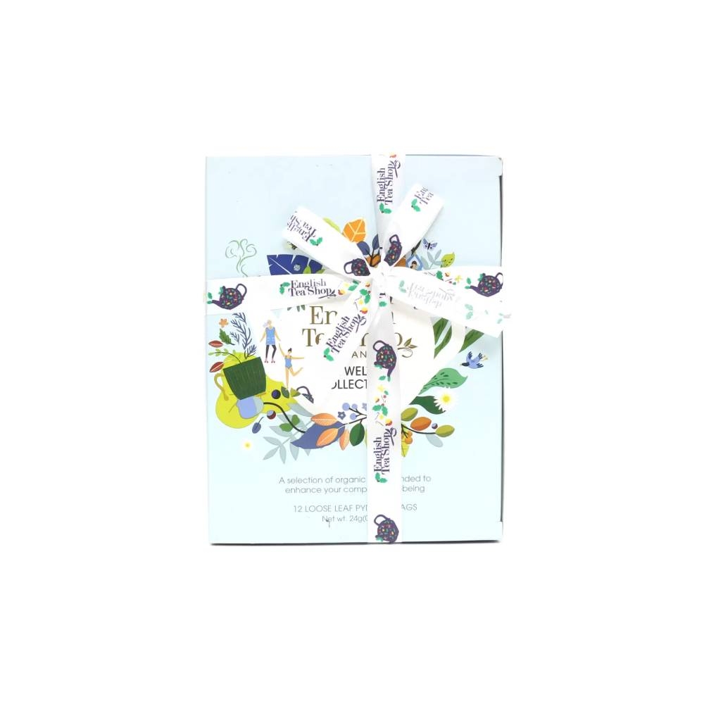 English Tea Shop Organic Wellness Tea Collection Prism - 12 Pyramid Te - 3pm Tea Shop
