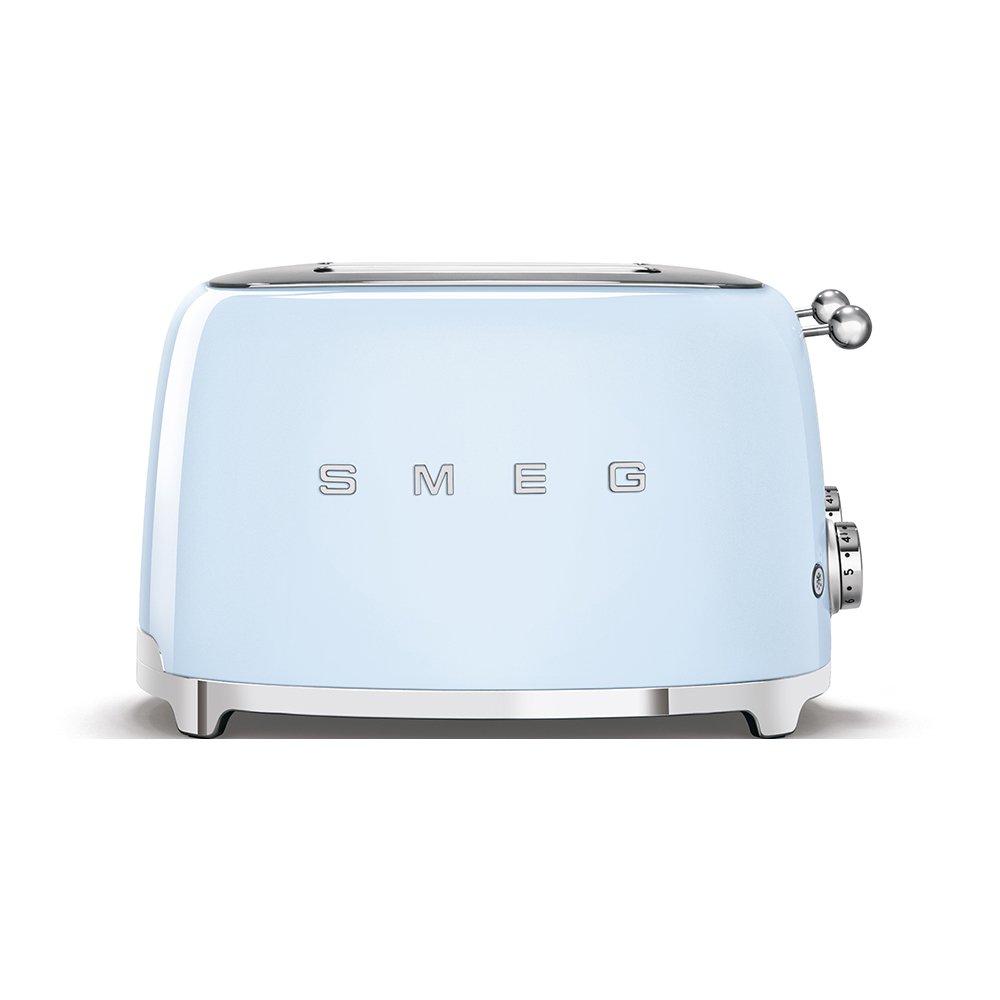 Smeg 4 Slice Toaster Blue Glasswells