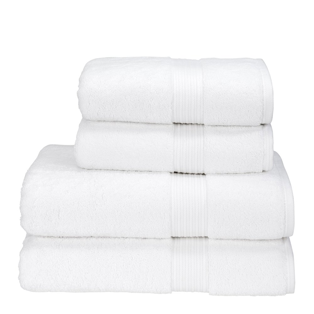 Christy Supreme Hygro Towels White Glasswells