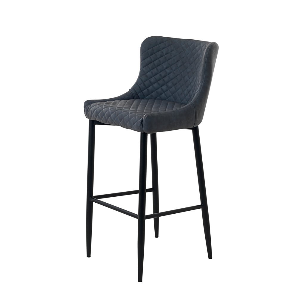 Ontario Bar Stool Grey Glasswells