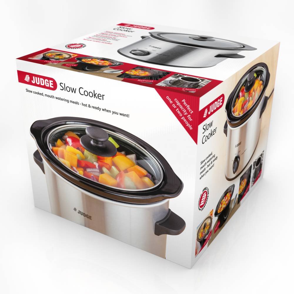Judge Slow Cooker 1.5L Glasswells
