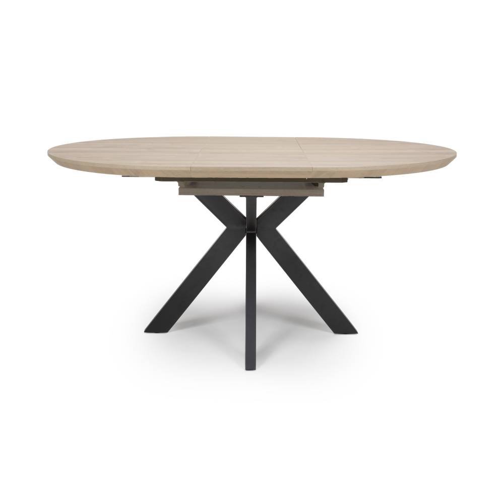 Milden Round Extending Dining Table 120 160cm Glasswells