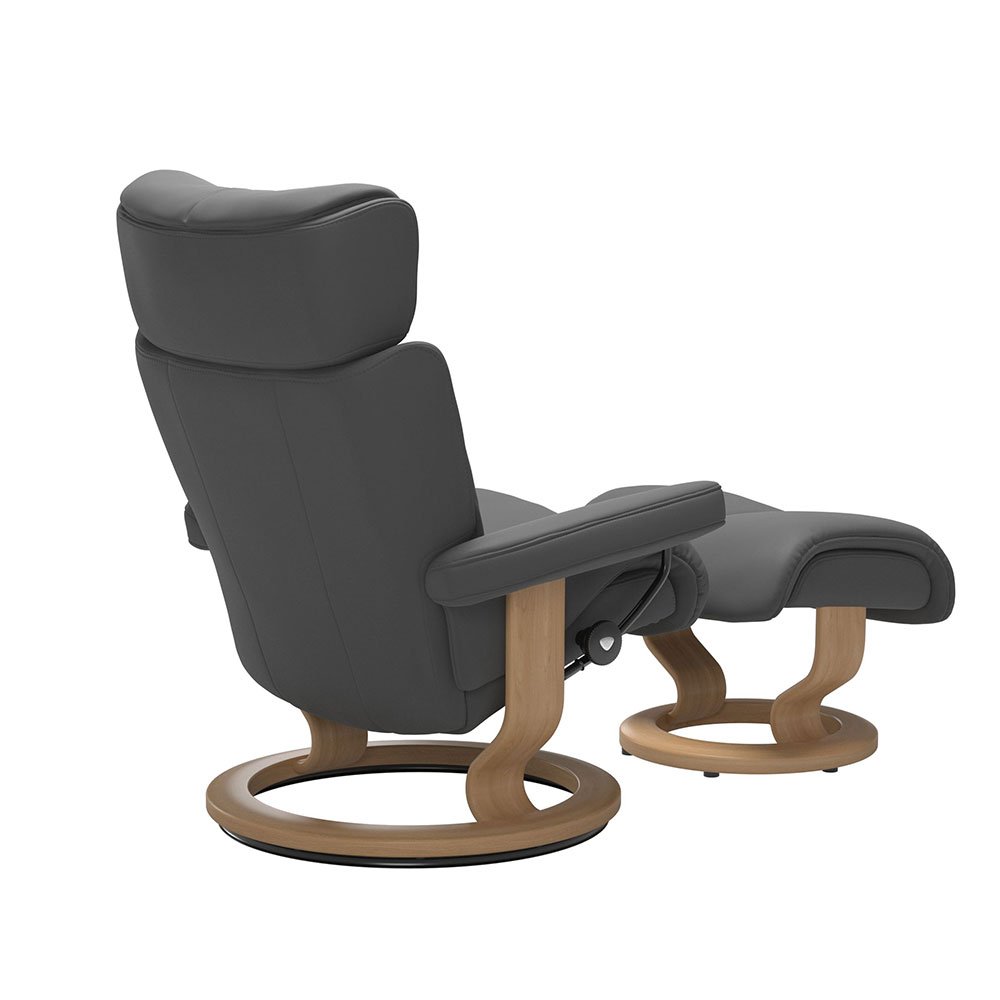 Stressless Magic Signature Chair With Footstool - Glasswells