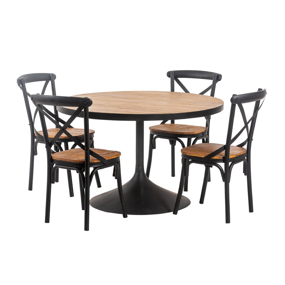 Gaston Round Dining Table Glasswells