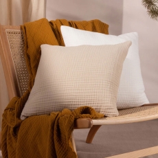 Lark 45cm Feather Cushion Natural