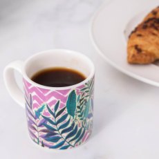 Kitchen Craft Espresso Mug Exotic Leaves