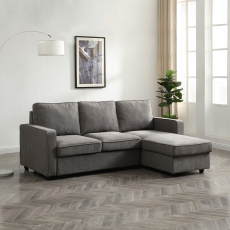 Mickey Corner Sofa Bed Natural