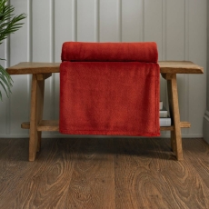 Snuggletouch Throw 140 X 180cm Ruby