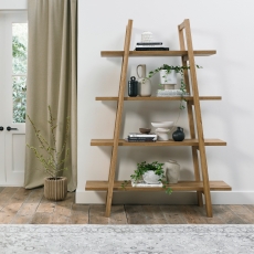 Christopher Rustic Oak Open Display Unit