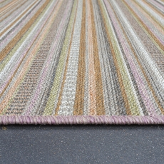 Brighton Pink Stripe Rug