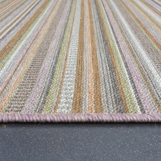 Brighton Pink Stripe Rug