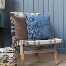 Voyage Taro 50cm Cushion Bluebell