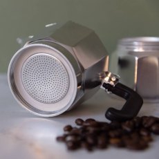 La Cafetiere Espresso Maker 6 Cup Aluminium