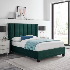 Phoenix Bed Frame Emerald Green