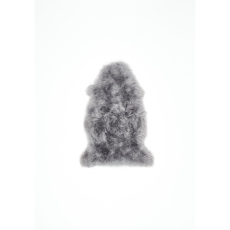 Sheepskin Single Grey Rug