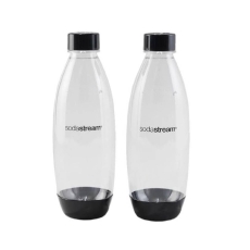 SodaStream 1L Bottle Twin Pack Black