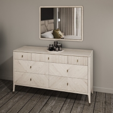 Dante 7 Drawer Chest Stone