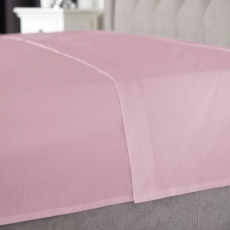 Belledorm 200CP Flat Sheet Blush