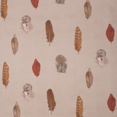 Feathers Linen Fabric