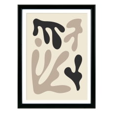 Impressionist Shapes IV Framed Picture