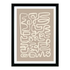 Impressionist Shapes III Framed Picture