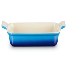 Le Creuset Heritage Rect Dish Large 32Cm Azure