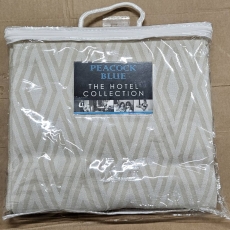 Peacock Blue Belmont Throw Stone