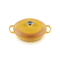 Le Creuset Cast Iron Shallow Casserole Dish Nectar