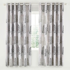 Helena Springfield Dahl Lined Curtains 168cm x 183cm Mono