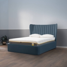 Tempur Horton Ottoman Bed Frame Shetland Navy