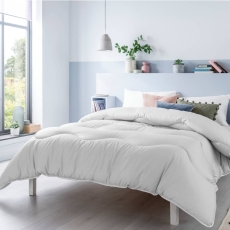 Night Lark Linen 10.5 Tog Duvet Cloud Grey