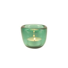 British Colour Standard Handmade Tealight Holder Turquoise
