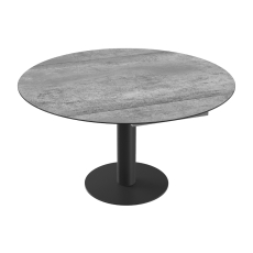 Luna Extending Dining Table 90-135cm Silver