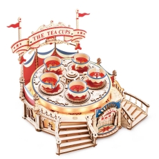 Classic Tilt-A-Whirl DIY Model Kit