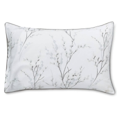 Laura Ashley Pussywillow Standard Pillowcase Pair Steel