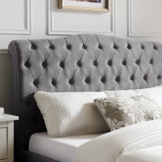 Rushbrooke Bed Frame Light Grey