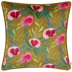Wylder House Of Bloom Poppy 43X43 Cushion Saffron