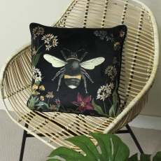 Wylder Midnight Garden 43X43 Cushion Bee