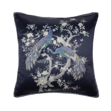 Laura Ashley Belvedere 50cm Feather Filled Cushion Midnight