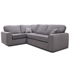 Isabella Corner Sofa LHF Platinum Grey