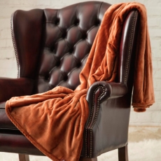 Luxury Heat Holder Blanket 180X200cm Copper