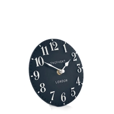 Thomas Kent Arabic 6" Mantel Clock Ink