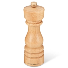 London 130mm Natural Beech Salt Mill