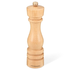 London 220mm Natural Beech Salt Mill