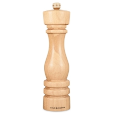 London 220mm Natural Beech Pepper Mill